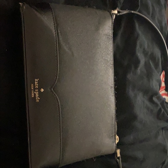 Black glitter Kate Spade crossbody - Picture 2 of 5